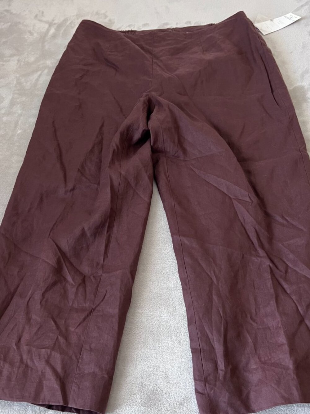 NWT 2 Friends High Rise Wide Leg Linen Pants Size 20